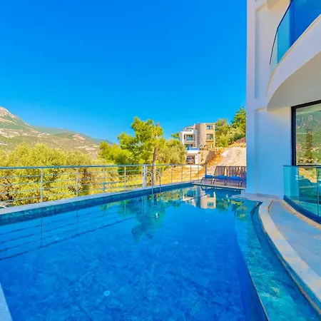 Full Sea View With Pool And Jacuzzi In Kalkan 4 * Kaş