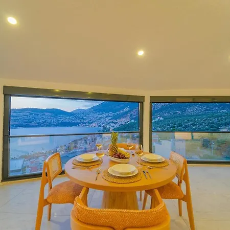 Apartman Full Sea View With Pool And Jacuzzi In Kalkan 4 *