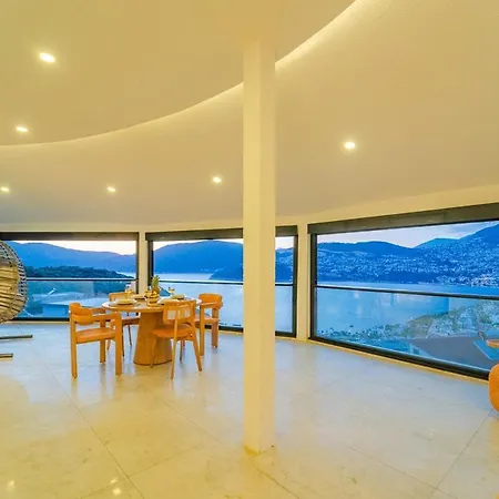 Full Sea View With Pool And Jacuzzi In Kalkan 4 Apartman Kaş
