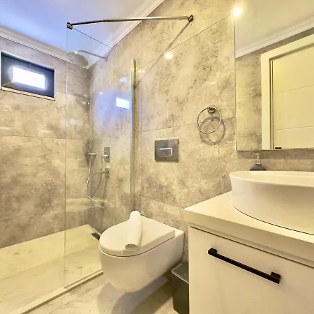 Full Sea View With Pool And Jacuzzi In Kalkan 4 Apartman