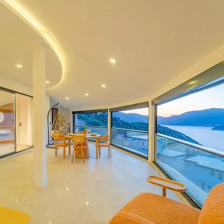 Full Sea View With Pool And Jacuzzi In Kalkan 4 Kaş