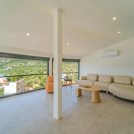 Full Sea View With Pool And Jacuzzi In Kalkan 4 * Kaş