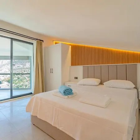 Full Sea View With Pool And Jacuzzi In Kalkan 4 Apartmán