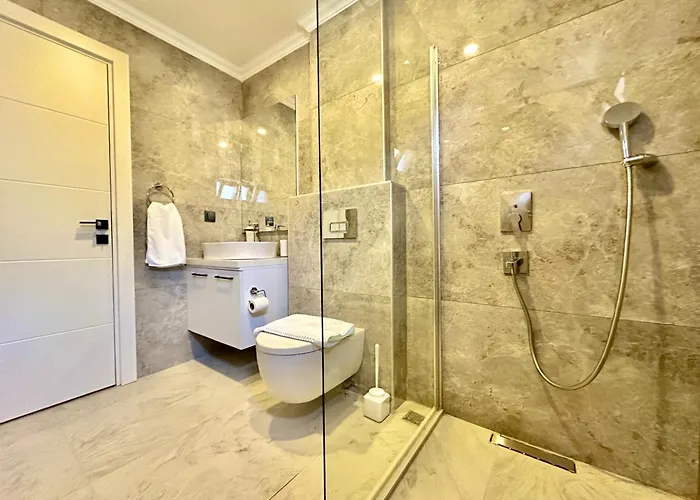 Full Sea View With Pool And Jacuzzi In Kalkan 4 Appartement *