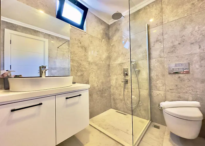 Full Sea View With Pool And Jacuzzi In Kalkan 4 Appartement *