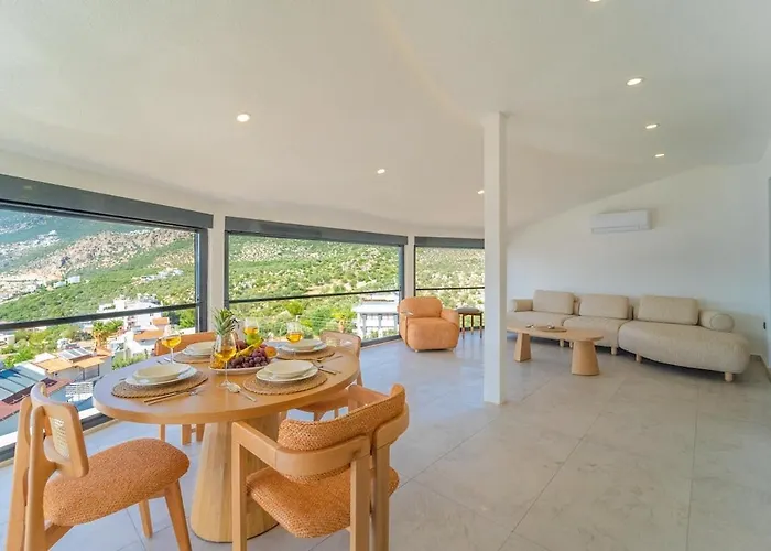 Appartement Full Sea View With Pool And Jacuzzi In Kalkan 4