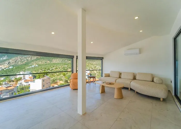 Full Sea View With Pool And Jacuzzi In Kalkan 4 * Kaş