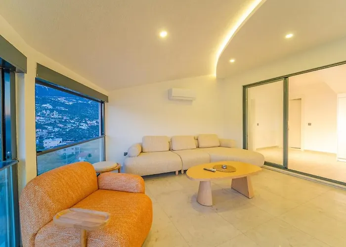 Appartement Full Sea View With Pool And Jacuzzi In Kalkan 4 Kaş