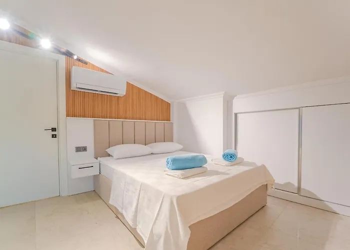 Full Sea View With Pool And Jacuzzi In Kalkan 4 Appartement *