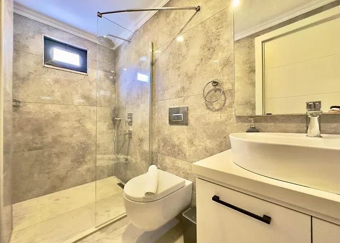 Full Sea View With Pool And Jacuzzi In Kalkan 4 Appartement